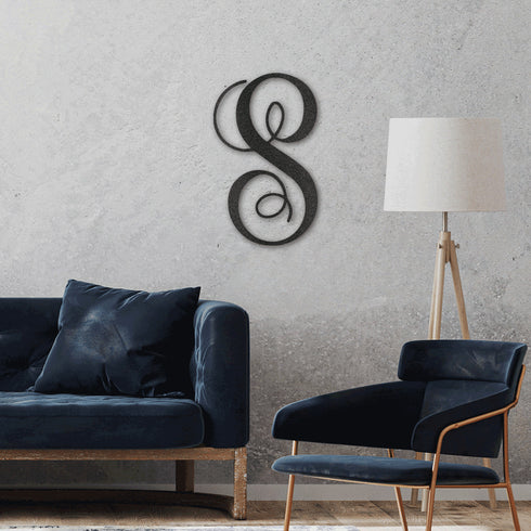 Custom Initial Wall Art